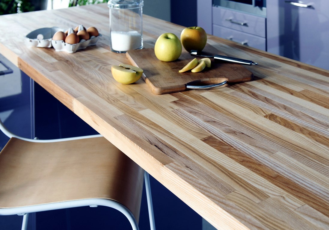 wood kitchen worktop