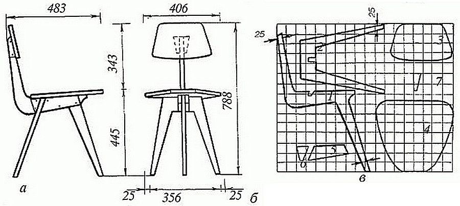 chair drawing