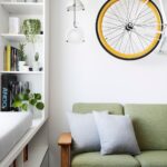 bike over the couch