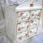 decoupage furniture in the style of provence design ideas