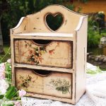 decoupage furniture in the style of provence decor