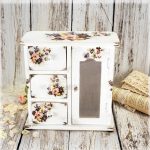 decoupage of furniture in the style of provence decor photo