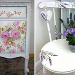 decoupage furniture in the style of provence design ideas