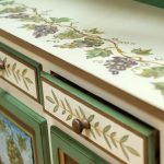 decoupage of Provence style furniture options