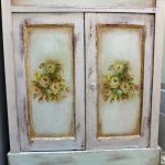 decoupage furniture in the style of provence design