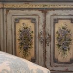 decoupage furniture in the style of provence design photo