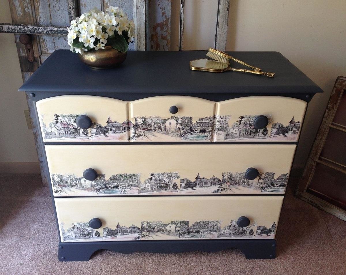 decoupage furniture