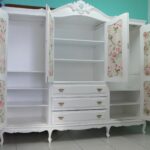 decoupage cabinet doors