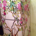 rose wardrobe decoupage