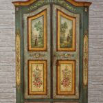 wardrobe decoupage double doors