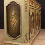 decoupage of the cabinet from the side