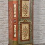 decoupage cabinet painting