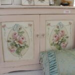 decoupage cabinet photo