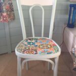 decoupage chair mosaic