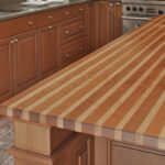 wooden countertop for kitchen interior