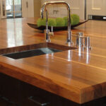 wooden countertop for kitchen decoration ideas