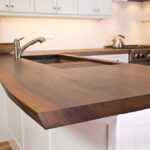 wooden countertop for kitchen types