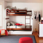 bunk bed brown