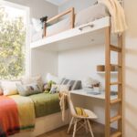 bunk bed green