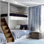 bunk bed blue