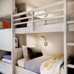 bunk bed white