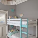 bunk bed blue