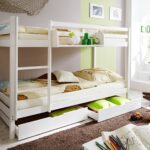 bunk bed with lower drawers