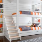 bunk bed orange