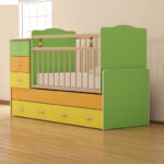 color children's bed