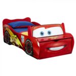 baby car bed red with eyes