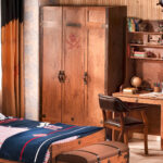 children's marine furniture wardrobe with a feast