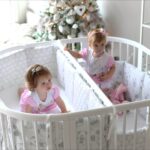 crib for twins girls