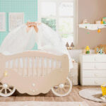 cot for twins on wheels