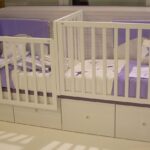 bed for twins lilac