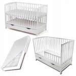 cot for twins white