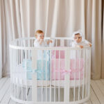 cot for twins cozy