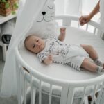 baby bed snow-white