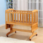 baby bed wood