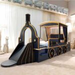 baby bed steam locomotive