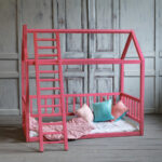 baby bed pink