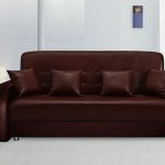 sofa made of eco-leather photo