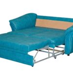 sofa dolphin turquoise wide