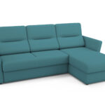 Dolphin corner sofa turquoise