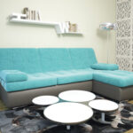 corner sofa two colors