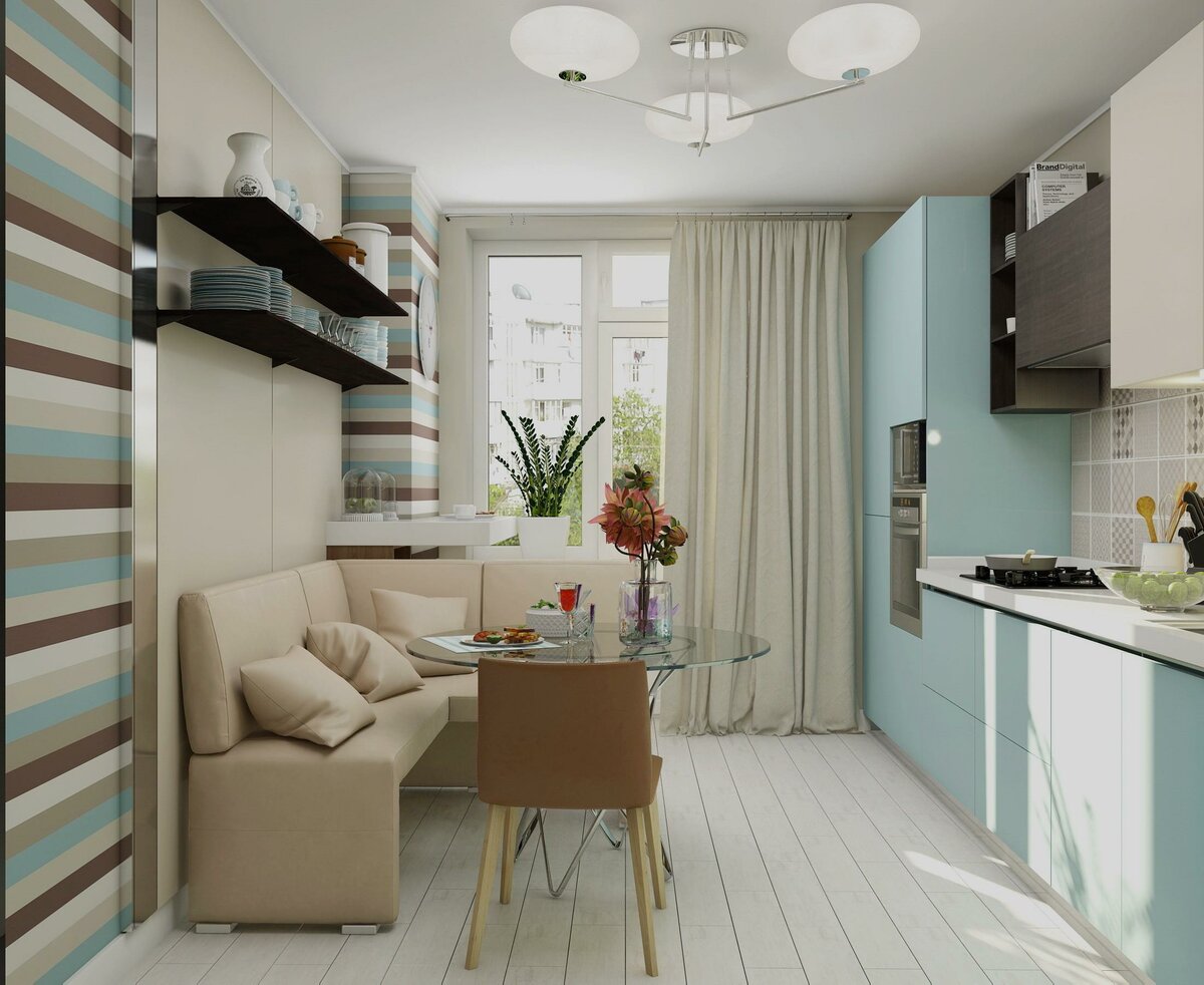 compact furniture in the kitchen