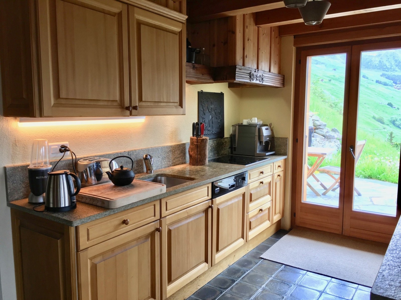 natural wood kitchen