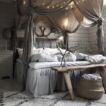 bed in the bedroom chic