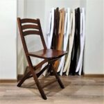 wooden folding chair