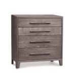 commode grise en bois