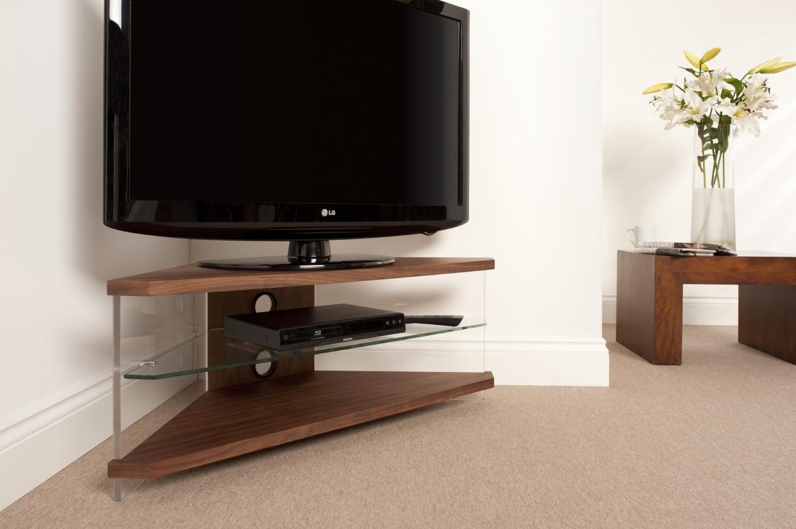 high-tech tv stand